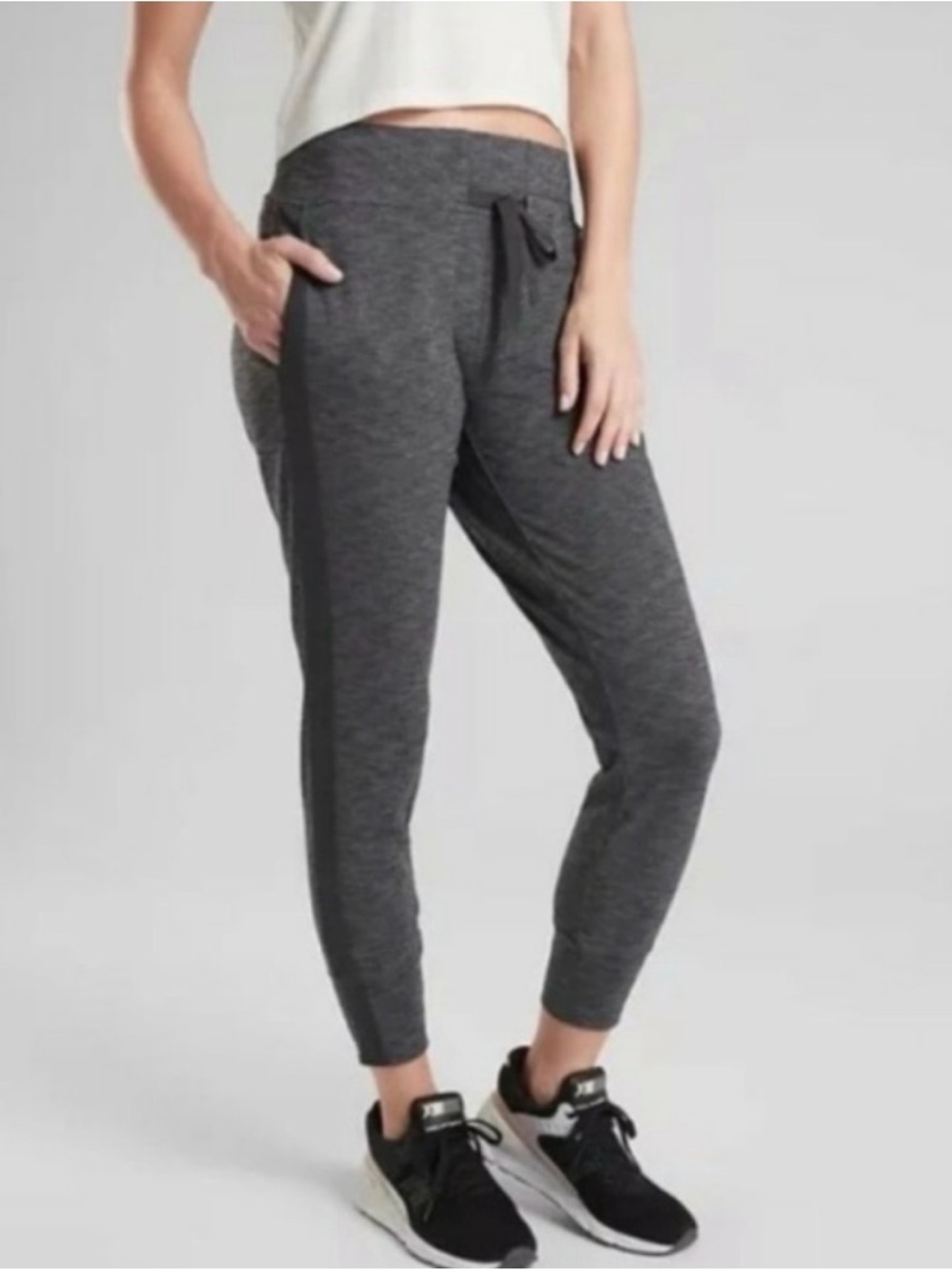 Athleta Jogger Pants with Side Stripe - Picture 2 of 9